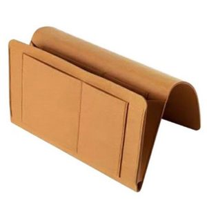 B05006 Felt Storage Bag Bedside Hanging Bag Sofa Bed Side Debris Storage Bag (Khaki)