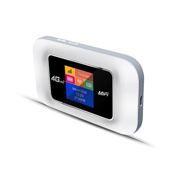 D921 4G Portable Plug-In Card Router Support Malay MOD Modem Portable WIFI Wireless Hotspot (White)