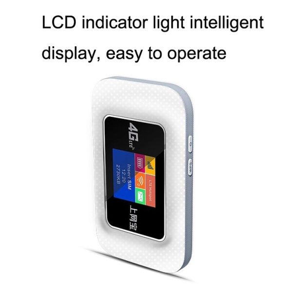 D921 4G Portable Plug-In Card Router Support Malay MOD Modem Portable WIFI Wireless Hotspot (White) - Image 4