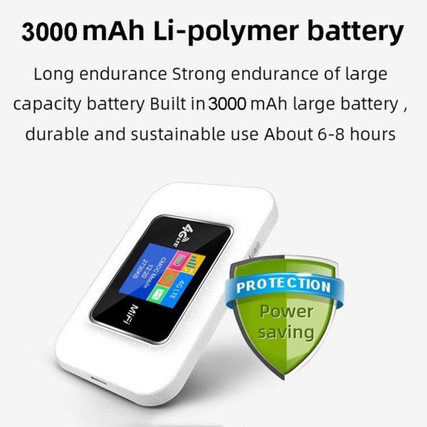 D921 4G Portable Plug-In Card Router Support Malay MOD Modem Portable WIFI Wireless Hotspot (White) - Image 6