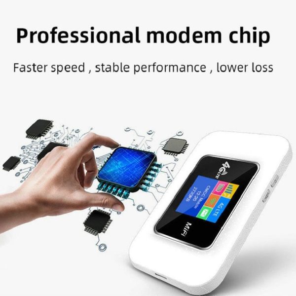 D921 4G Portable Plug-In Card Router Support Malay MOD Modem Portable WIFI Wireless Hotspot (White) - Image 7
