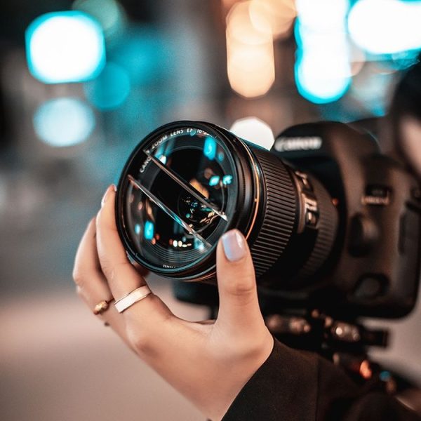 49mm Photography Foreground Blur Filter Double Half Moon SLR Accessories - Image 5