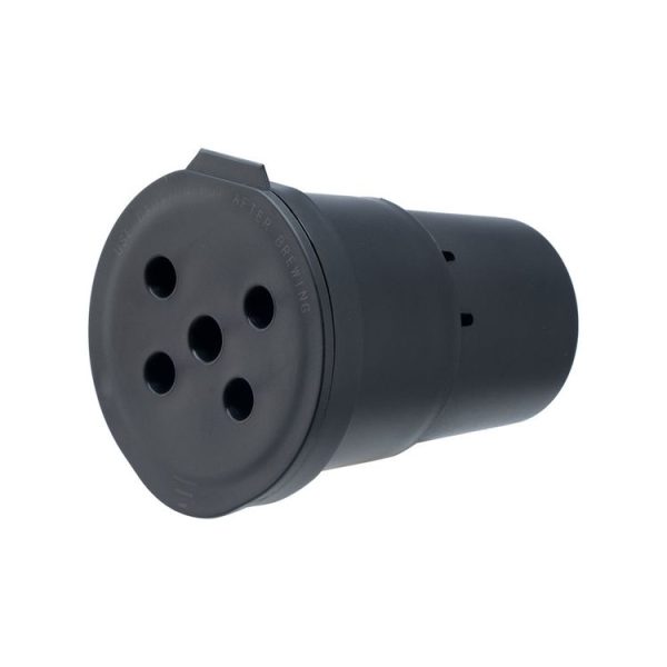 Keurig Reusable Coffee Capsule Filter Cup Refillable K Cup Filter Basket Pod (Black)