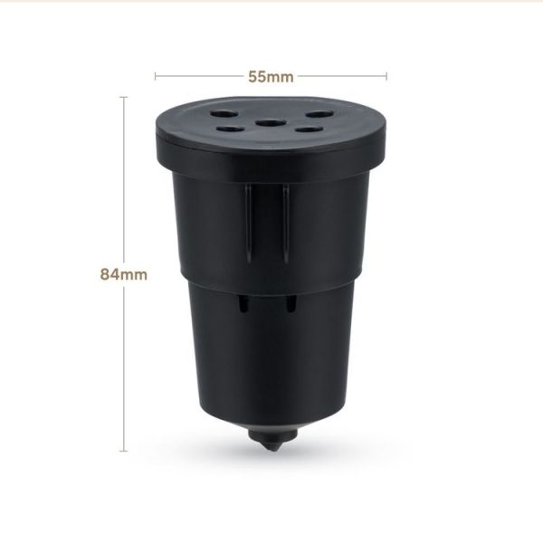 Keurig Reusable Coffee Capsule Filter Cup Refillable K Cup Filter Basket Pod (Black) - Image 3