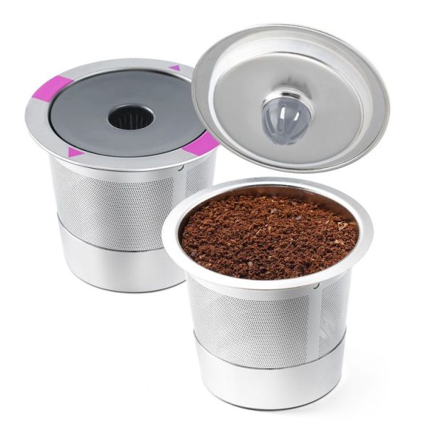 Keurig Coffee Maker Reusable Filter Cup Stainless Steel Single Hole K Cup - Image 2