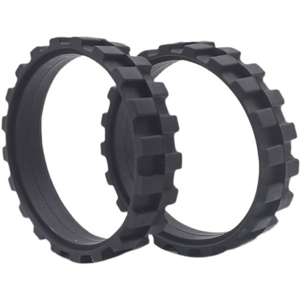 2pairs Walking Wheel Tire Skin For iRobot 500 / 600 / 700 / 800 / 900 Series & i7 E3 E5 - Image 2