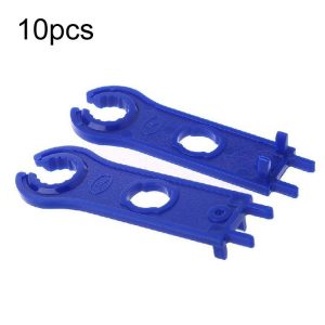 10pcs 1000V MC4 Connector Solar Photovoltaic Disassembly Wrench (Blue Round Head)