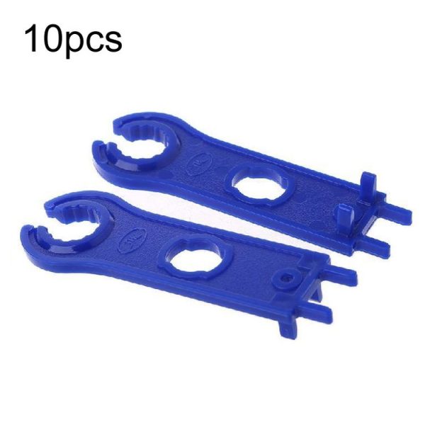 10pcs 1000V MC4 Connector Solar Photovoltaic Disassembly Wrench (Blue Round Head)