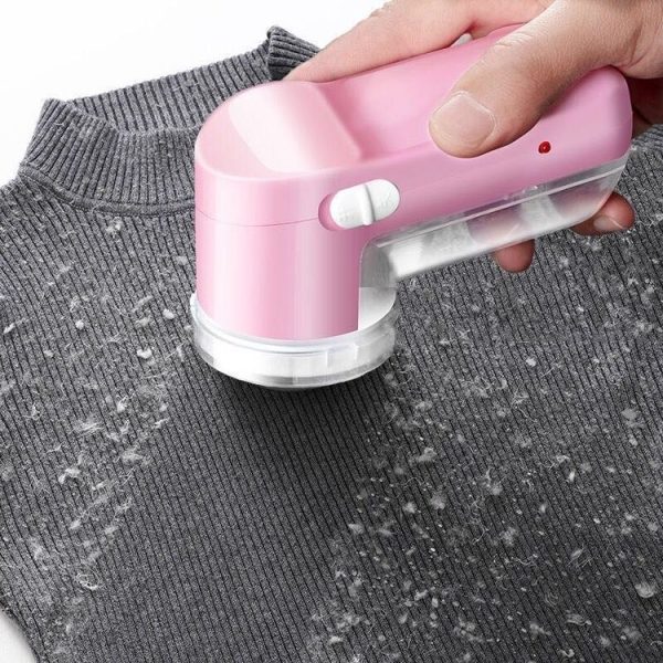 JJY-201 Charging Hair Ball Prunter Home Sweater Tweed Coat Shaver, Style: With CN Plug (Pink) - Image 8