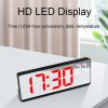 6631 LED Digital Display Multifunctional Electronic Clock Desktop Temperature Mirror Alarm Clock (Green Light) - Image 5