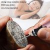 SNJ-3681 Mini Engraving Pen Wireless Polishing Electric Grinder, Style: Silver+Grinding Head+Cutting Blade+Carving Stencil - Image 7