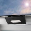 Car Sun Visor Tissue Holder Leather Hanging Storage Box (Black) - Image 6