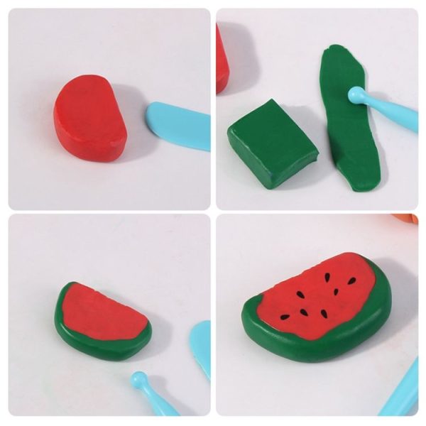 5 Sets Plastic Sculpture Clay Pottery Tool Knife Set (3pcs / Set) - Image 6