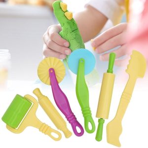 6pcs / set Plasticine Clay Mold Educational DIY Toys
