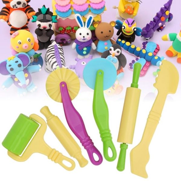 6pcs / set Plasticine Clay Mold Educational DIY Toys - Image 5
