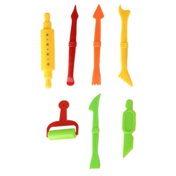 26pcs / set Children Pretend Play Toys DIY Color Mud Mold Set (Style 1) - Image 6