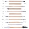 11pcs / set 11pcs / set Soft Clay DIY Wooden Knife Tools - Image 2