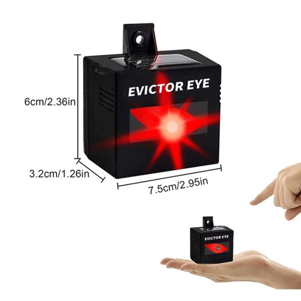 SK191 1pc Solar Farm Wild Eagle Eye Animal Repeller - Image 2