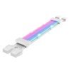 Double 8pin Graphics Card Power Supply Wire White 5V ARGB Neon Color Line