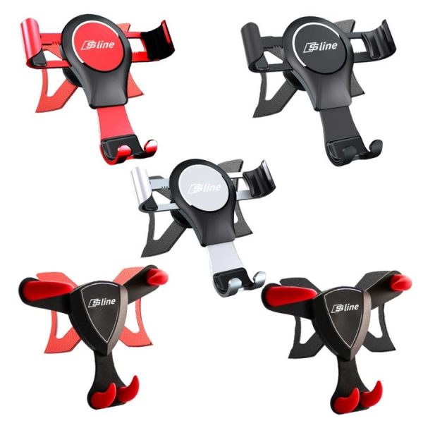 Audi Car Strong Magnetic Phone Holder (A3 / S3 Stand 1 Red) - Image 2