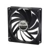 FANNER Ice Soul F10015 Desktop Computer Radiator PWM Intelligent Speed Regulation Ultra-thin Chassis Fan (Black) - Image 2