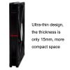 FANNER Ice Soul F10015 Desktop Computer Radiator PWM Intelligent Speed Regulation Ultra-thin Chassis Fan (Black) - Image 3