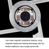 MF8025 Magnetic Suspension FDB Dynamic Pressure Bearing 4pin PWM Chassis Fan, Style: Non-luminous (White) - Image 3