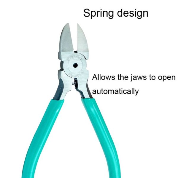 ProsKit PM-805E Thin Knife Water Nose Pliers 5 Inch Angled Nose Pliers (Green) - Image 5