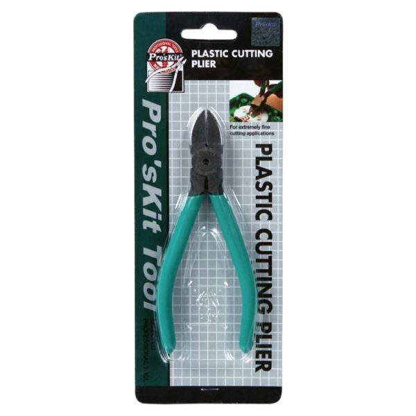 ProsKit PM-805E Thin Knife Water Nose Pliers 5 Inch Angled Nose Pliers (Green) - Image 8