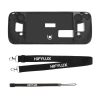 Steam Deck Hifylux ST-PF14 Game Console Silicone Case Anti-scratch Non-slip Handheld Case Lanyard (Black)