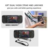 Steam Deck Hifylux ST-PF14 Game Console Silicone Case Anti-scratch Non-slip Handheld Case Lanyard (Black) - Image 10