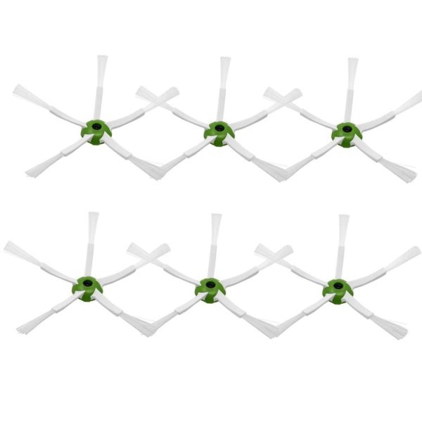 IRobot i7 i7+ E5 E6 i3 Vacuum Cleaner Accessories 6pcs Pentagonal Side Brush