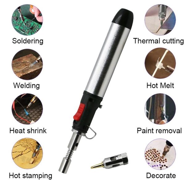 3 in 1 Gas Soldering Iron Gas Torch Pen-Shaped Gas Soldering Iron (A10-01) - Image 4