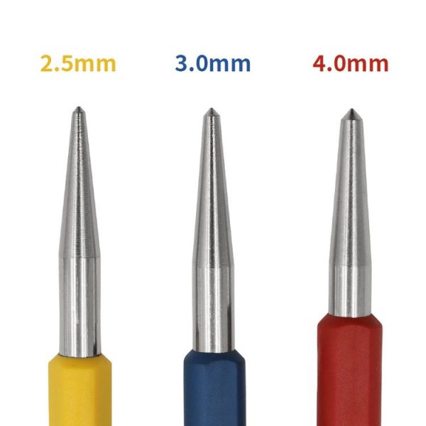 High Hardness Cylindrical Center Punch Drilling Positioning Tools (3pcs / set) - Image 4