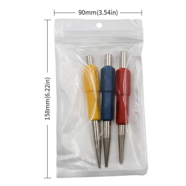 High Hardness Cylindrical Center Punch Drilling Positioning Tools (3pcs / set) - Image 6