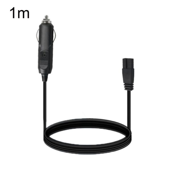 12V / 24V Car Refrigerator Cable B Suffix Cigarette Lighter Plug Power Cord, Length: 1m Without Switch