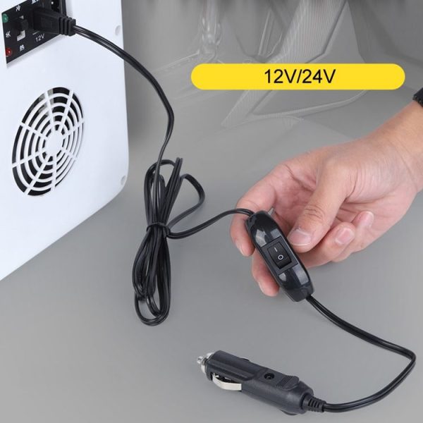 12V / 24V Car Refrigerator Cable B Suffix Cigarette Lighter Plug Power Cord, Length: 1m Without Switch - Image 6