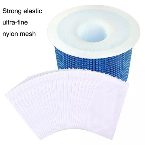 30pcs Swimming Pool Trash Cover Swimming Pool Skimmer Filter Anti-Fouling Cover - Image 5