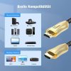 CO-HD801 1.5m HDMI 2.1 Version 8K 60Hz For PS4 Cable Projector Notebook Set-Top Box Cable (Gold) - Image 4