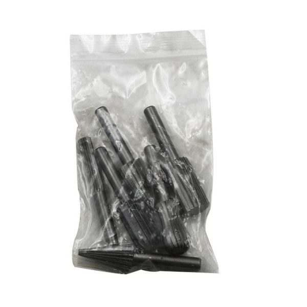 Hard High Carbon Steel Rotary Carving Knife Abrasive Processing Grinding Head Set (6pcs / set) - Image 6