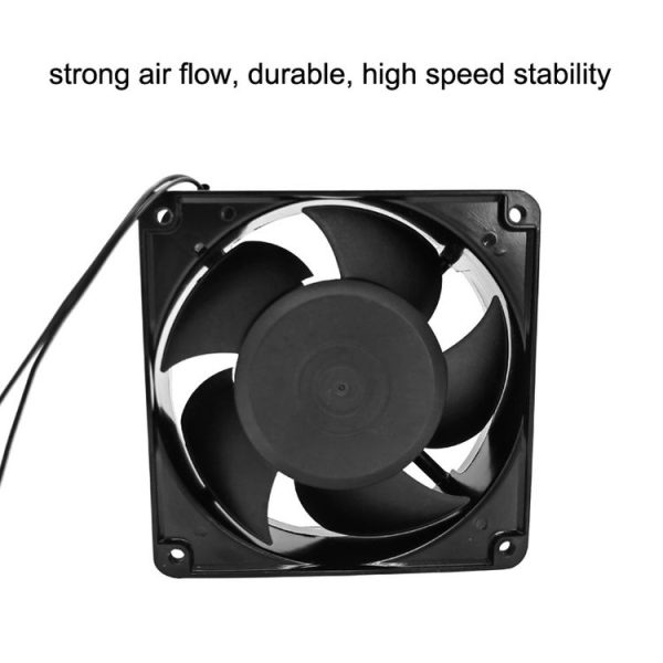 XIN RUI FENG XRX1203 220V Double Roller Cooling Fan 12cm Cabinet Power Distribution Cabinet Shaft - Image 4