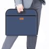 Multifunctional Business Portable Briefcase Large-capacity Oxford Cloth File Bag Blue - Image 4