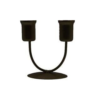 Small U Black U-shaped Iron Candle Holder Home Dinner Romantic Candle Holder Ornament
