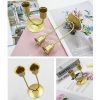 Y-shaped Gold U-shaped Iron Candle Holder Home Dinner Romantic Candle Holder Ornament - Image 4