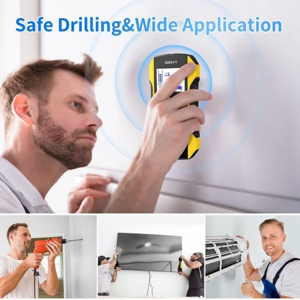 FNIRSI WD-01 Multifunctional Load-Bearing Wall Wire Metal Detector Dark Line Scanner - Image 5