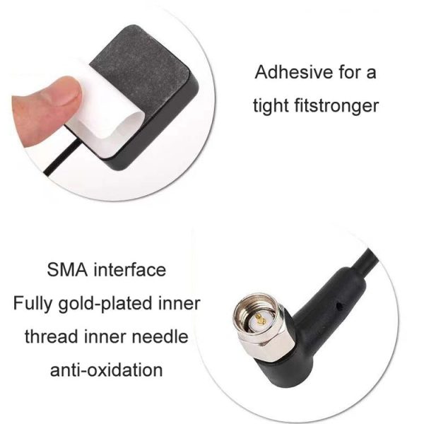2pcs Vehicle Active External Navigation High Gain Satellite Positioning GPS Antenna - Image 3