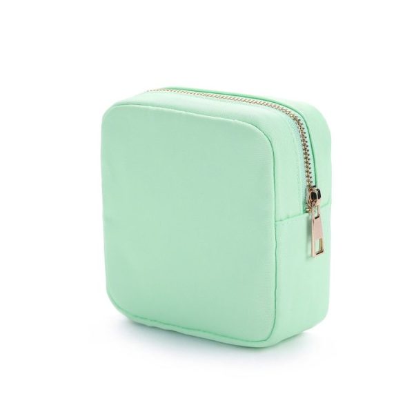 MS-350 Candy Color Nylon Waterproof Cosmetic Storage Bag (Green)