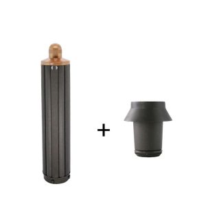 Dyson Airwrap Hair Dryer HS01 / HS05 / HD08 18.6 x 4cm Upgraded Long Curling Barrels Nozzle With Long Adapter Golden