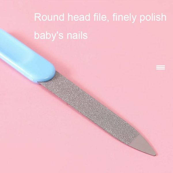 9pcs / set Blue Children Cleaning Care Set Maternal and Baby Grooming Supplies Care Tools - Image 9