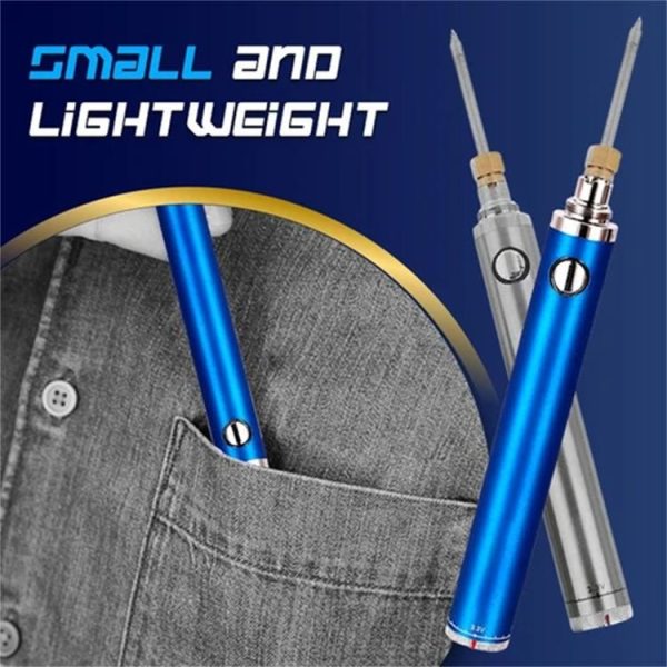 5V 8W Wireless Charging Iron 510 Interface Welding Repair Tools With Anti-scald Protection Cover (Black) - Image 6